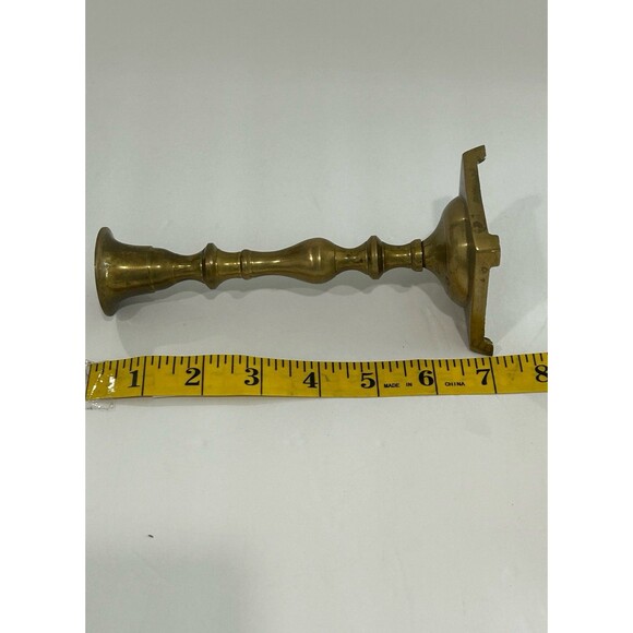 Vintage Solid Brass Candle Stick 7” approx - Picture 8 of 11